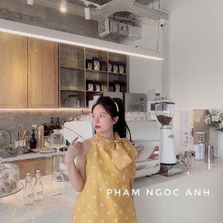 SET ÁO YẾM CHẤM BI NƠ CỔ MIX QUẦN ĐÙI TRẮNG