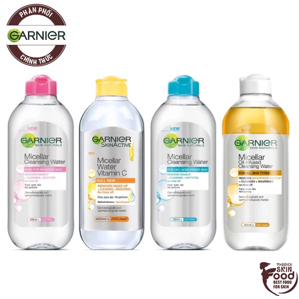 Nước Tẩy Trang làm Sạch Sâu Garnier Micellar Cleansing Water