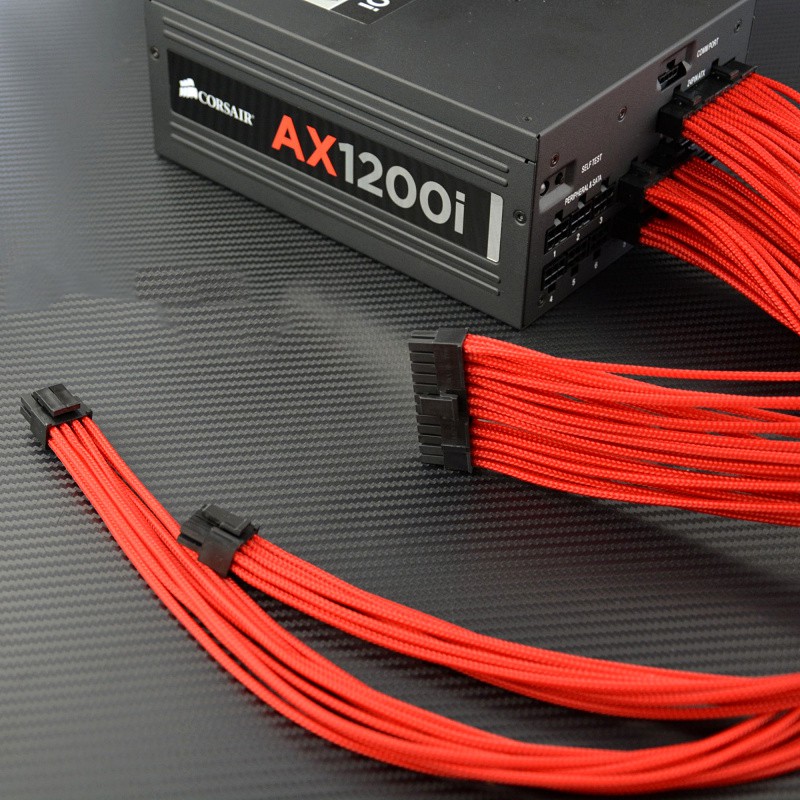 Dây Cáp Mạ Bạc Cho Máy Chơi Game Psu Corsair