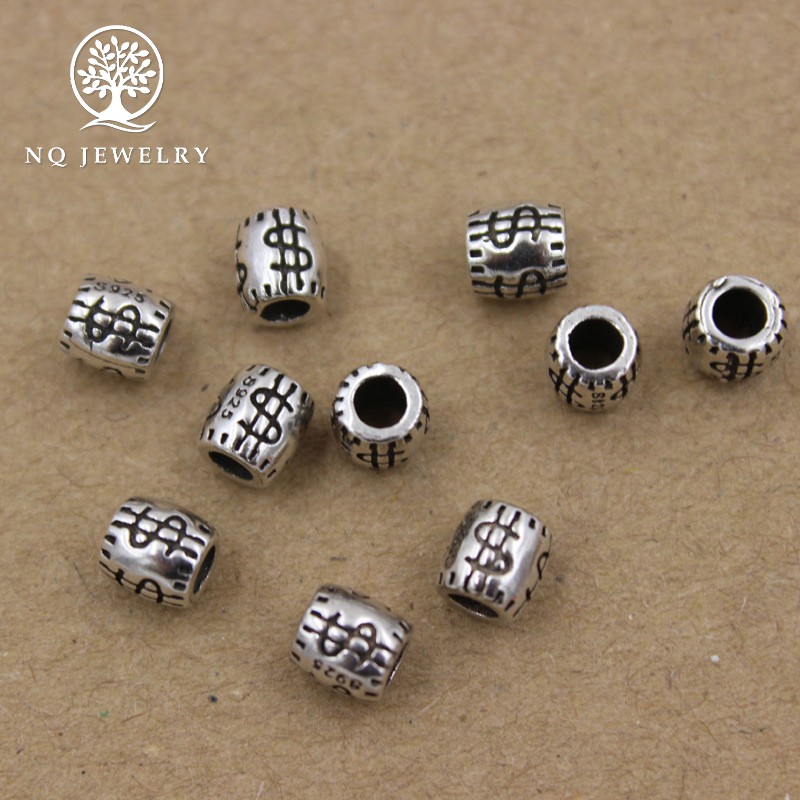 Charm bạc túi tiền xỏ ngang - NQ Jewelry