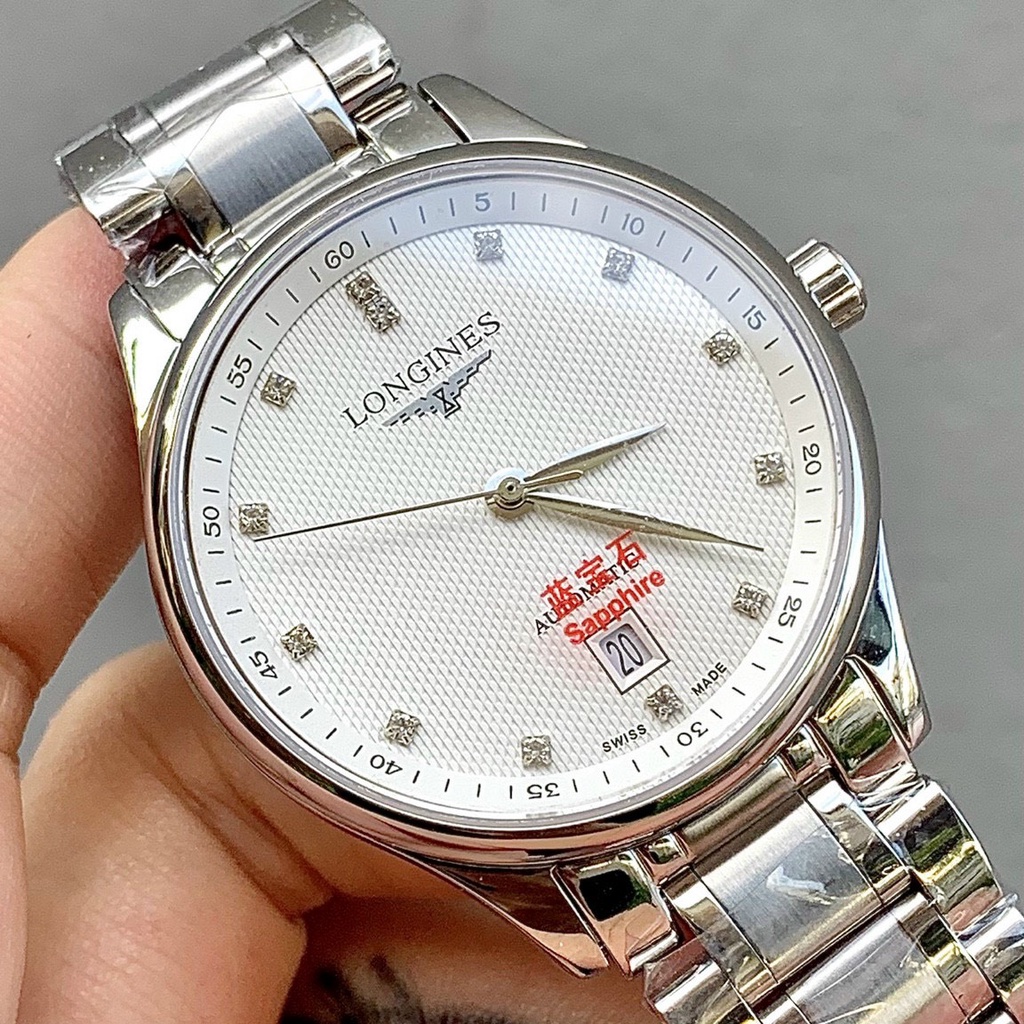 Đồng Hồ Nam longines Sapphire L25184 Case 38mm Máy Cơ Automatic Nhật