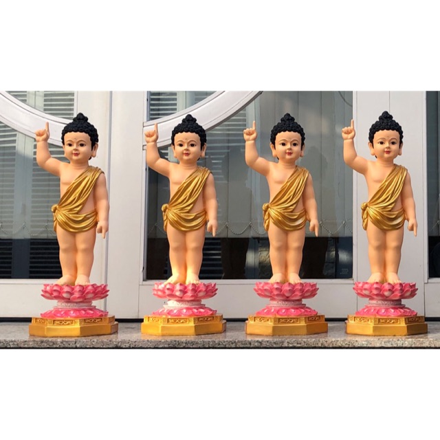 Tượng Đản sanh cao 60cm