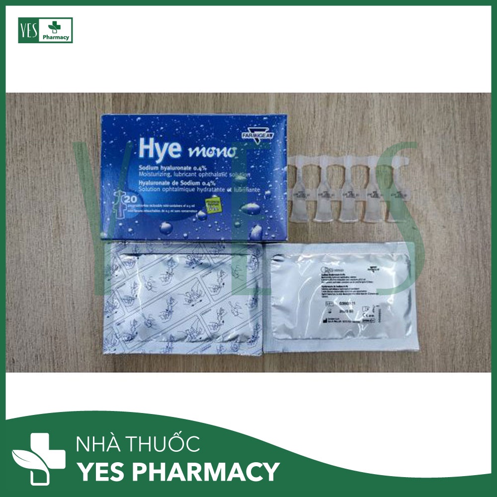 Dung dịch nhỏ mắt HYE MONO - FARMIGEA S.p.A  - Nhà thuốc Yes Pharmacy