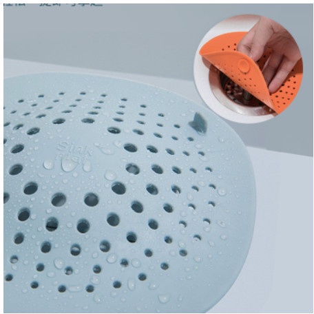 Miếng silicon chặn rác lọc rác bồn rửa chén bát, cống thoát nước , ngăn ngừa tắc cống hiệu quả MC247