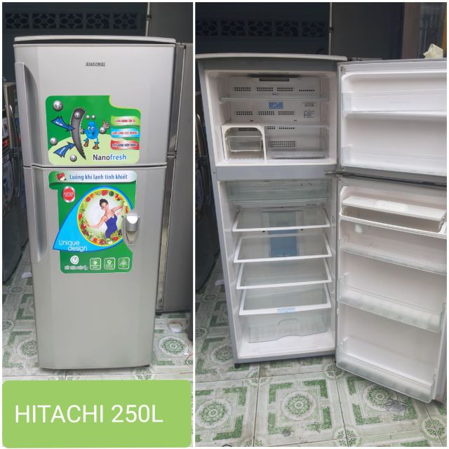 Tủ lạnh hitachi 250l,đã qua sử dụng