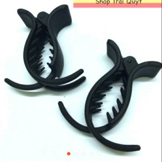 Kẹp tóc càng cua 3 răng loại nhám