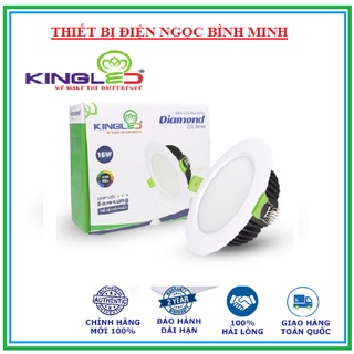 Đèn LED Âm Trần Diamond Đổi Màu 10W,15W Kingled
