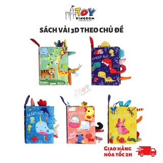Đồ Chơi Vải 3D Theo Chủ Đề Woa Toys- Dành Sự Phát Triên Cho Bé Trên 3th