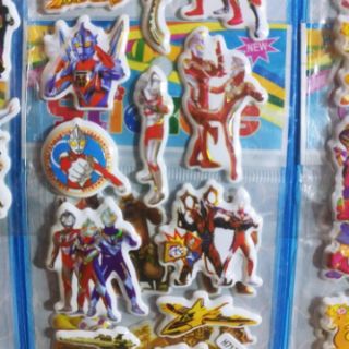 Sticker dán hình 3d ( nhiều chủ đề vỉ 10 stickers)