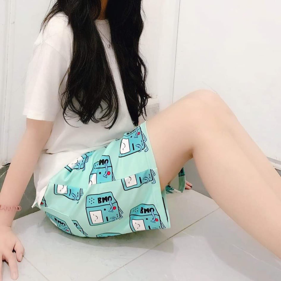 [COMBO TIẾT KIỆM] Set áo tay lững trắng + quần short thun BMO unisex