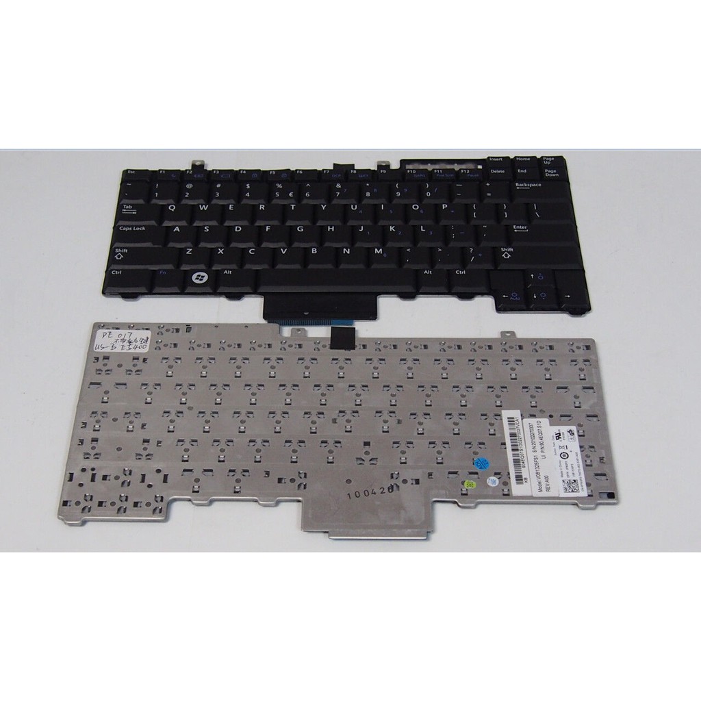 Bàn phím laptop Dell Latitude E5300 E5310 E5400 E5500 E5510 E5410 Đen - Keyboard Dell
