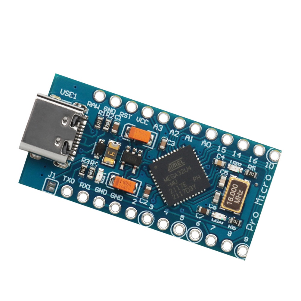Bo Mạch Chủ Pcb Pro Micro series ATMEGA32U4 5V 16m Giao Diện Type-c Với Đầu Cắm Type-c