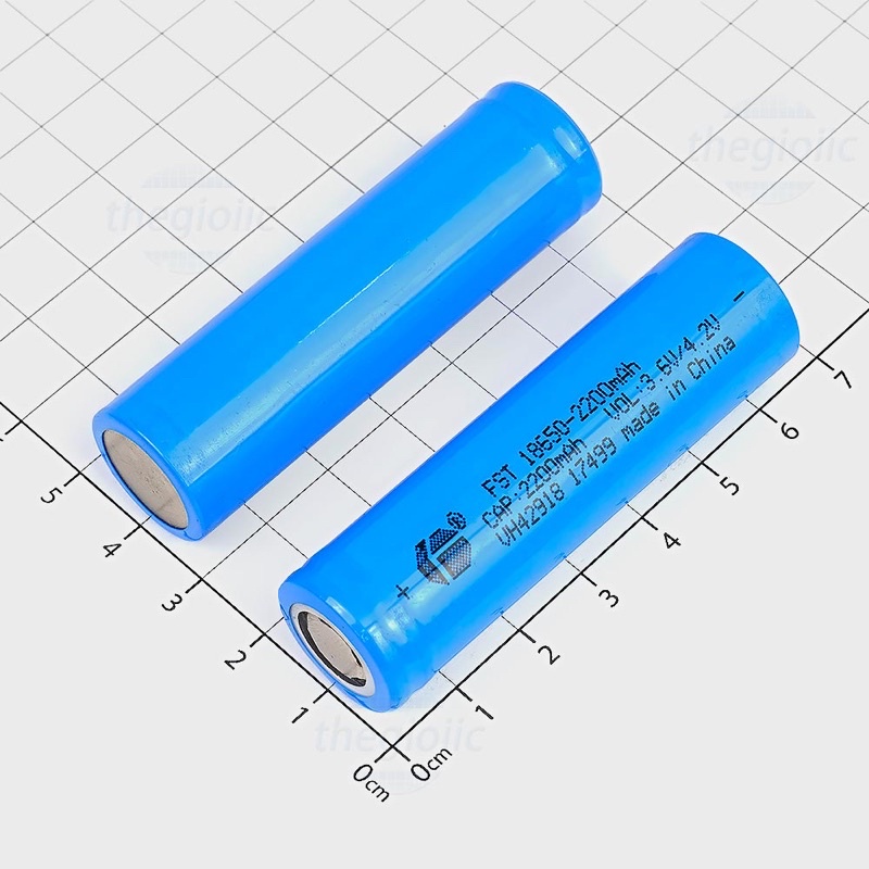 Pin sạc 18650 2600mah 3.6 -4.2v 7500mah
