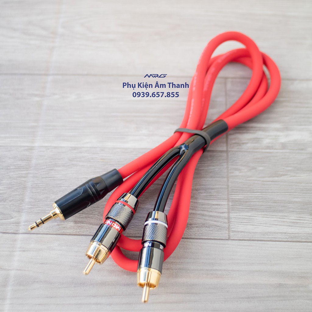 Dây 3.5 Ra 2 Đầu AV-bông sen 10met 8met 5met - MrG