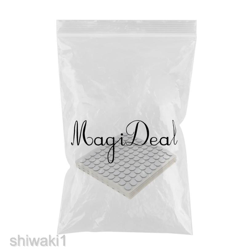 Set 1000 Miếng Băng Keo Xốp Tròn Hai Mặt Độ Bền Cao 10x1mm