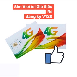 SIM Viettel 03 Siêu Rẻ ĐK đc Gói V120