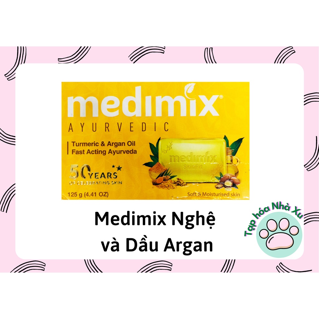 Xà Phòng Medimix Nghệ & Dầu Argan 125g