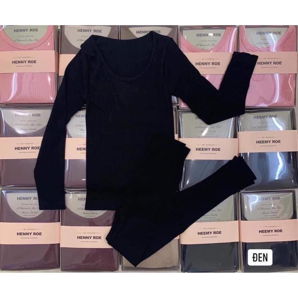 Bộ Nỉ Giữ Nhiệt Thu Đông Len Tăm Fullsize Đủ Màu | BigBuy360 - bigbuy360.vn