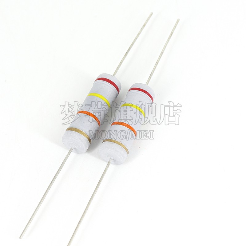 Set 20 điện trở phim Carbon 1W 2W 3R 3.3R 3.6R 1.8R 2R 2.2R 2.4R 2.7R 3R 3.6R 3.9 OMH chuyên dụng