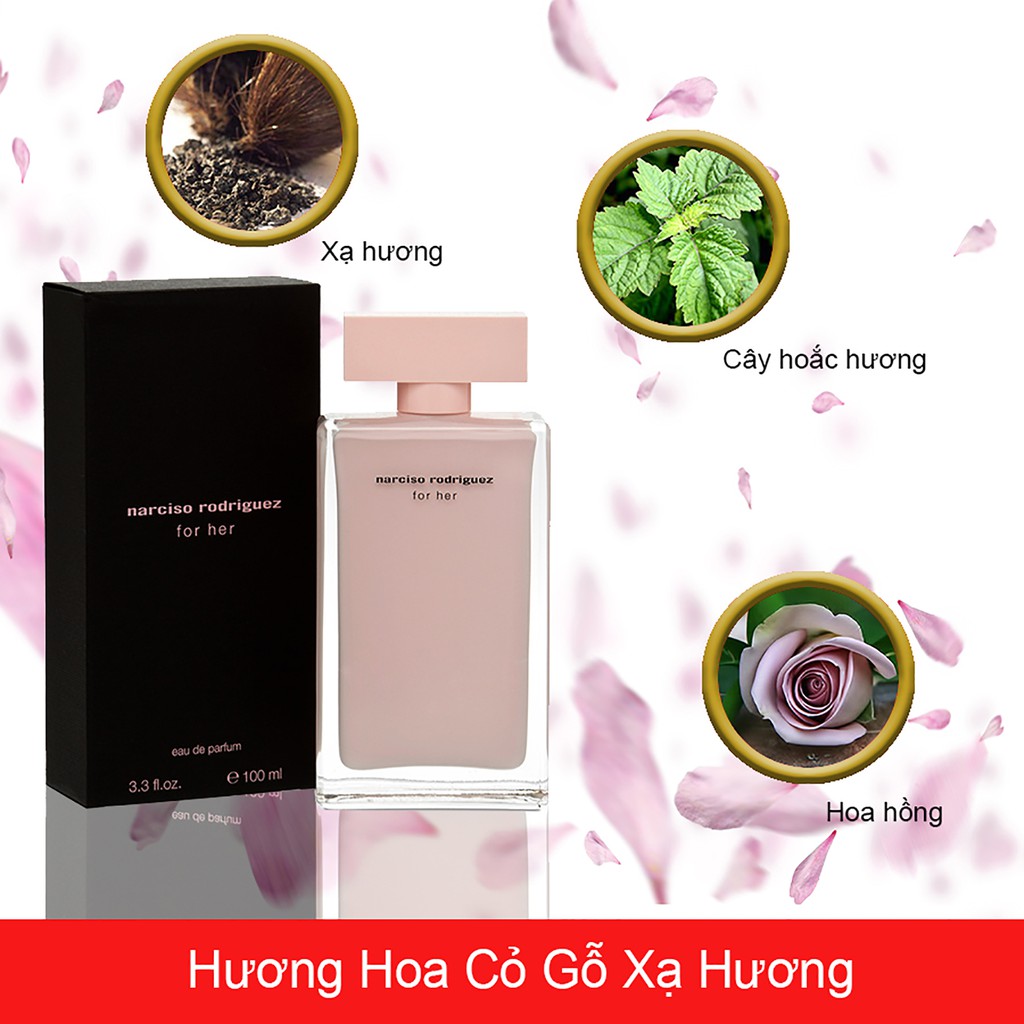 Nước Hoa Nữ Narciso Rodriguez For Her Chai Full 100ml