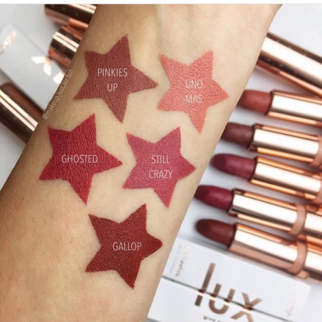 Son Colourpop Lux Gallop và các màu