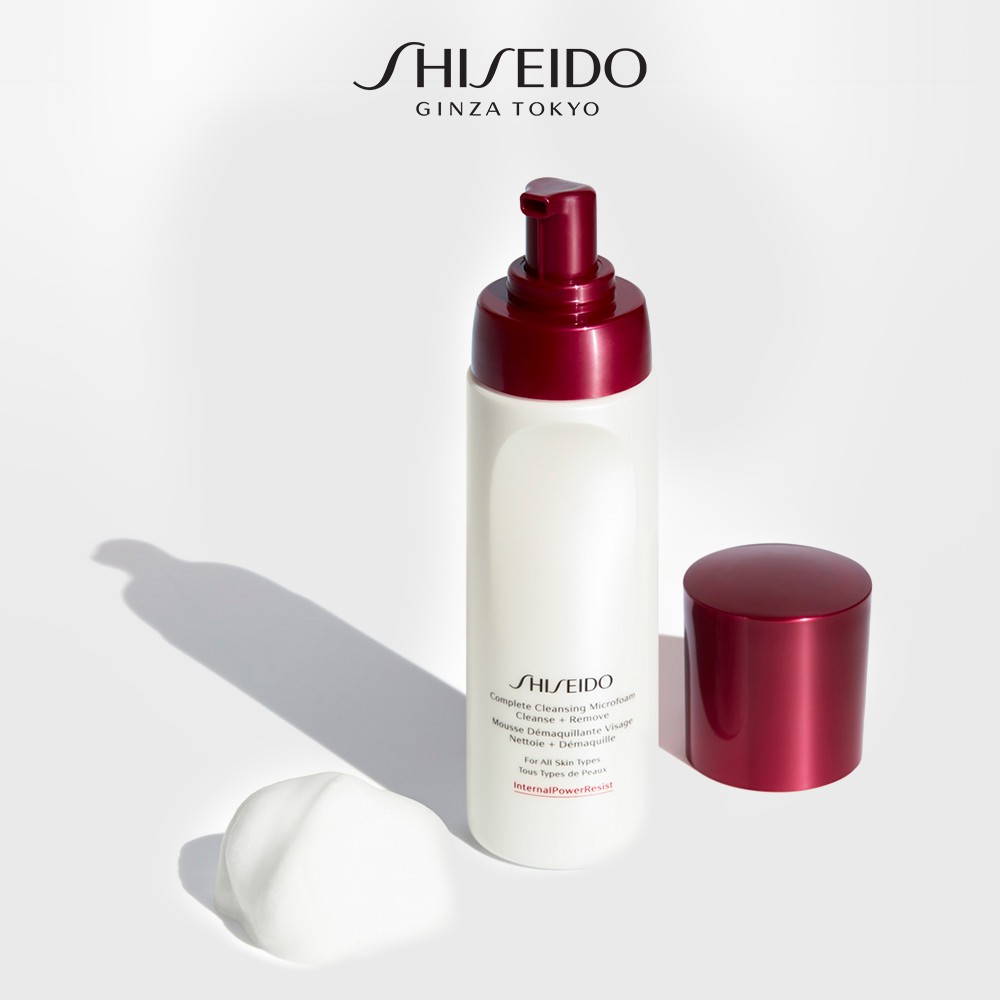 [Mã COSLUXP11 giảm 150K] Sữa rửa mặt Shiseido Complete Cleansing Micro Foam 180ml