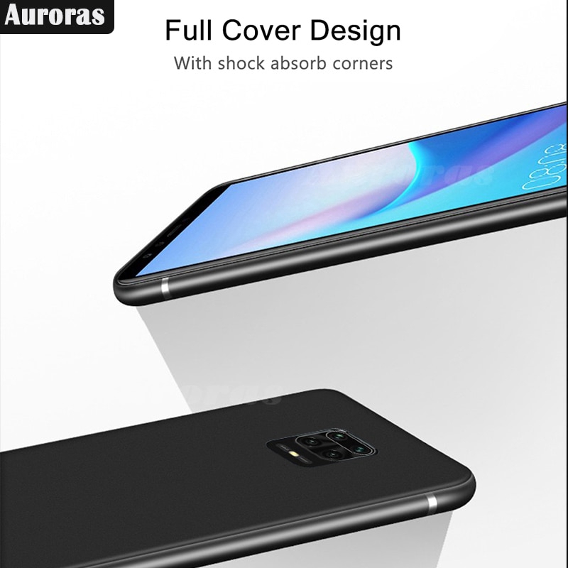 Ốp điện thoại TPU cao su mềm chống sốc cho Xiaomi Redmi Note 9s Note 9 Pro Max