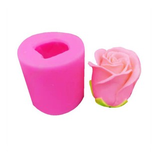 Khuôn silicon hoa hồng búp cánh mỏng thái ms02