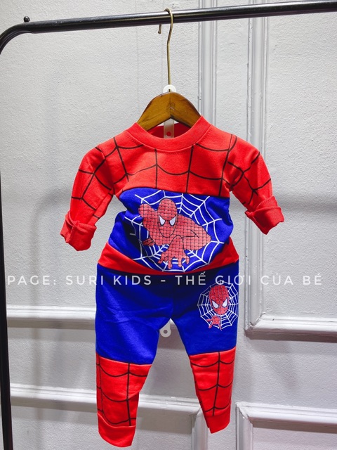 Bộ siêu nhân người nhện cho bé ( ảnh chụp thật)