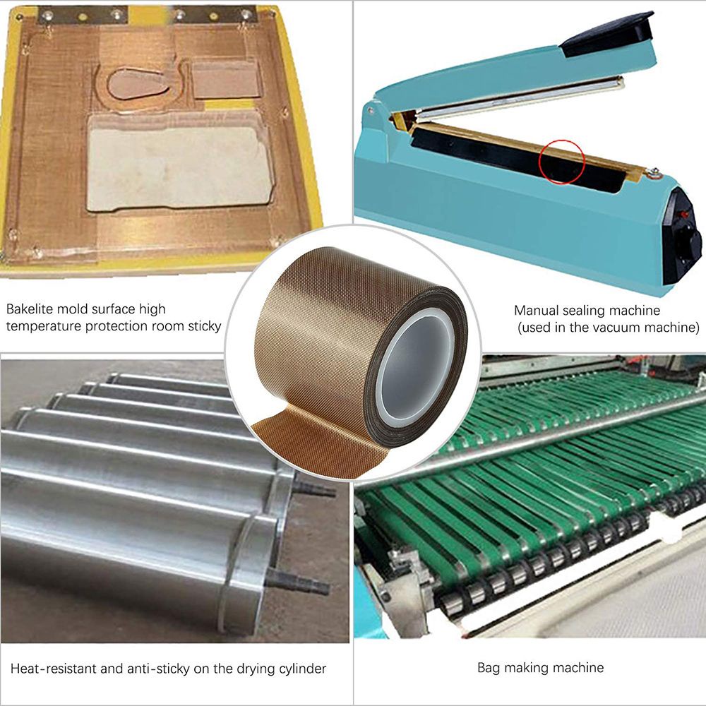 Cuộn băng keo teflon 10m chịu nhiệt độ cao chống mài mòn