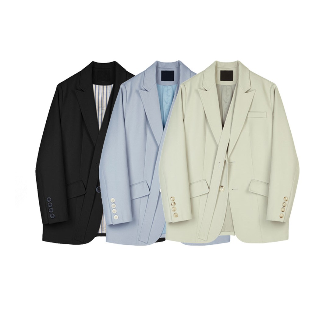 (Hàng Đẹp CC-Brand)Áo blazer thiết kế kiểu mới độc đáo-HC512.Ảnh thật 5 hình cuối