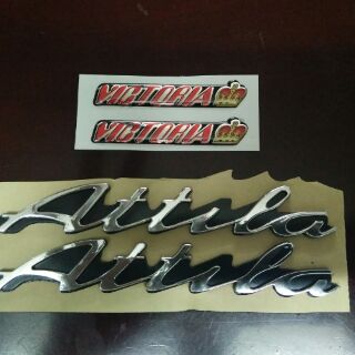 Bộ tem nổi Attila victoria