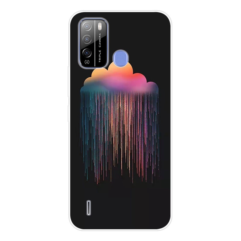 Ốp điện thoại TPU silicon mềm họa tiết hoạt hình bắt mắt bảo vệ cho itel Vision 1 Pro