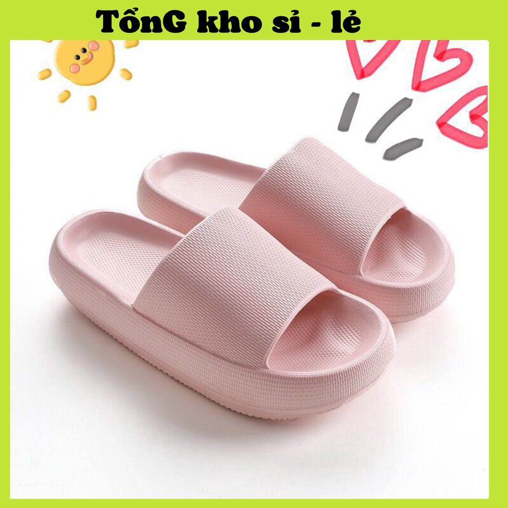 Dép thông hơi ulzzang bánh mì độn đế 4 cm siêu nhẹ chống trượt 88222 TỔNG KHO SỈ 88