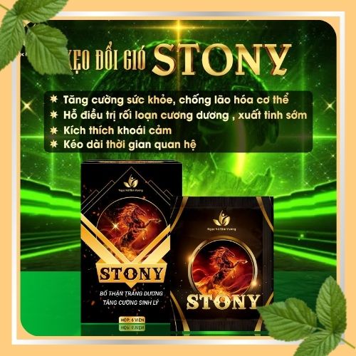 [HCM] [TÁCH LẺ] KẸO ĐỔI GIÓ STONY CHIẾN XUYÊN ĐÊM CÙNG NÀNG- KÉO DÀI THỜI GIAN, CHỐNG XUẤT SỚM [CHE...