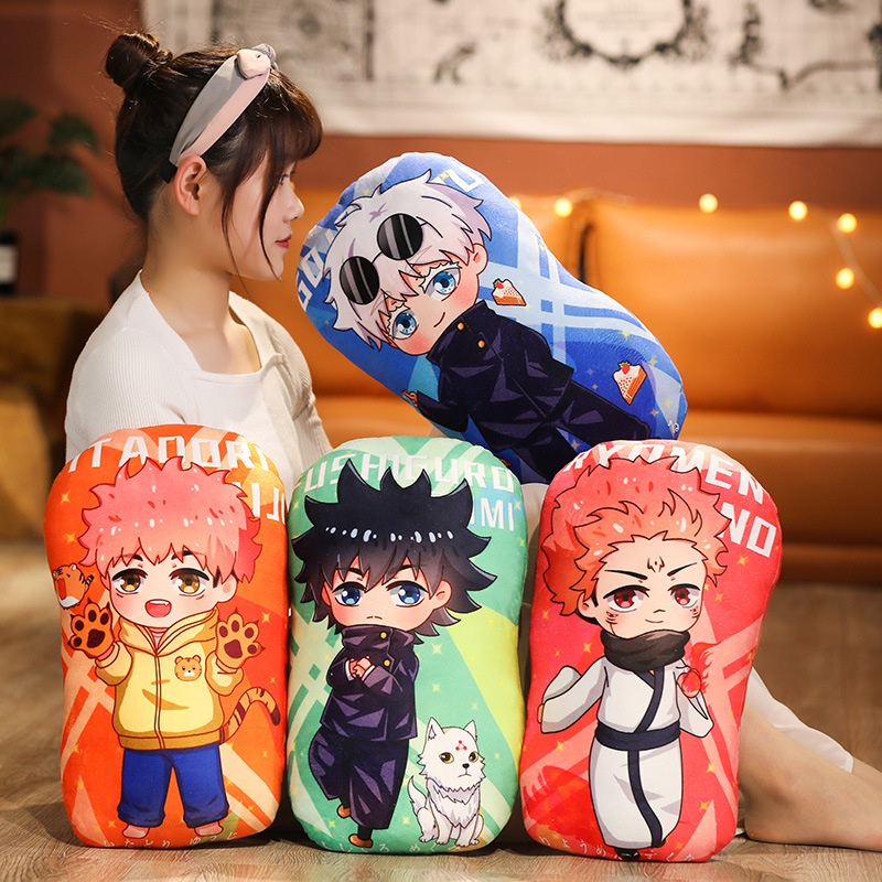 Gối sofa nhồi bông mềm mại hình nhân vật phim Jujutsu Kaisen