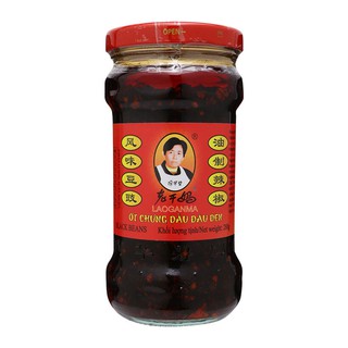 combo 3 hũ ớt laoganma tàu xì đậu đen tặng 3 hũ