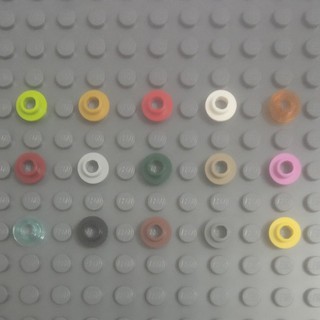 Đồ chơi lắp ráp plate, round 1 x 1 with open stud
