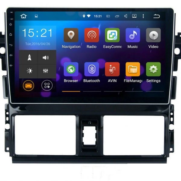 Dưỡng VIOS 2014-2018 lắp màn hình android theo xe VIOS 2014 2015 2016 2017 2018