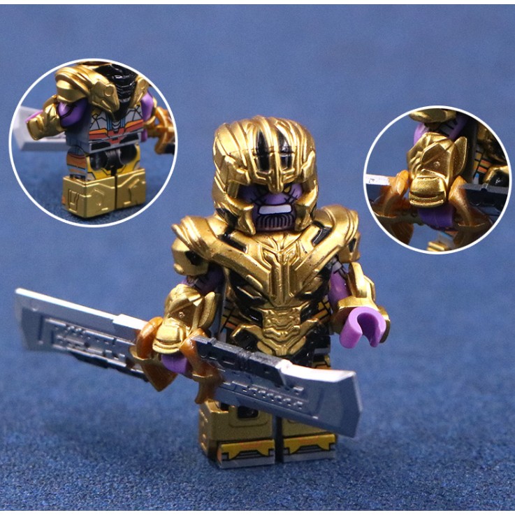 lego Thanos mô hình Marvel bộ sưu tập mini figure