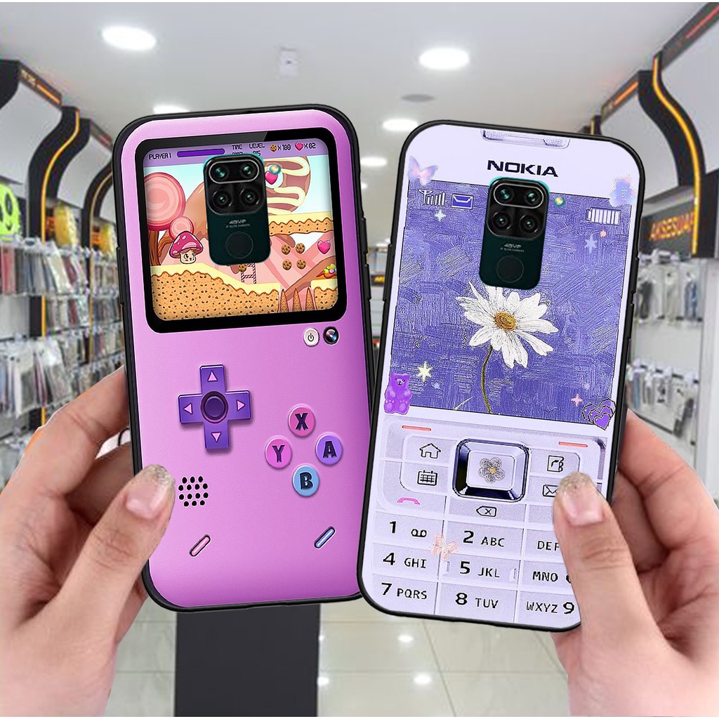 Ốp Xiaomi Redmi Note 9 / Note 9s / Note 9 Pro bộ hình điện thoại nokia huyền thoại , BTS , Vpop cute