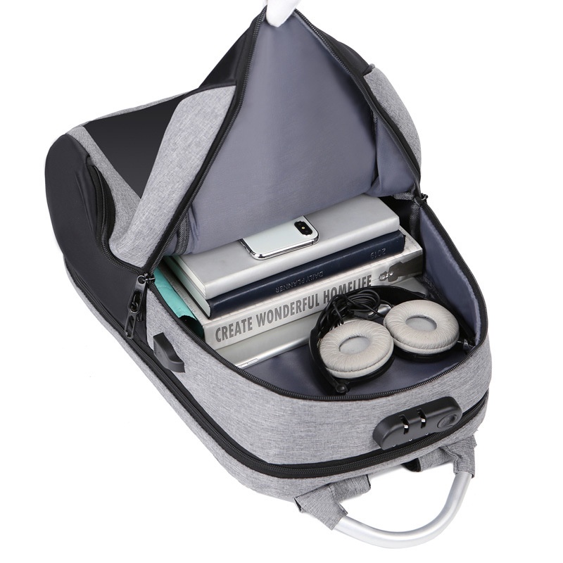 Balo Chuwanglin Vải Oxford Chống Thấm Nước Chống Trộm Thời Trang Cho Nam