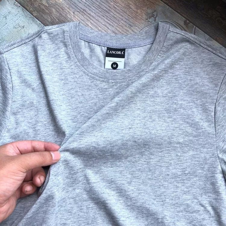 Áo thun nam cổ tròn basic tee thiết kế tay ngắn trơn ,áo phông nam unisex cộc tay vải coton co giãn 4 chiều | BigBuy360 - bigbuy360.vn