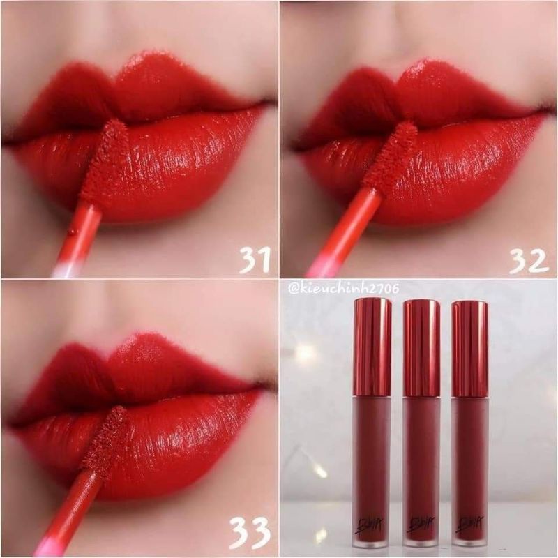 Son kem Bbia Last Velvet Lip Tint - Red Scandal Ver 7