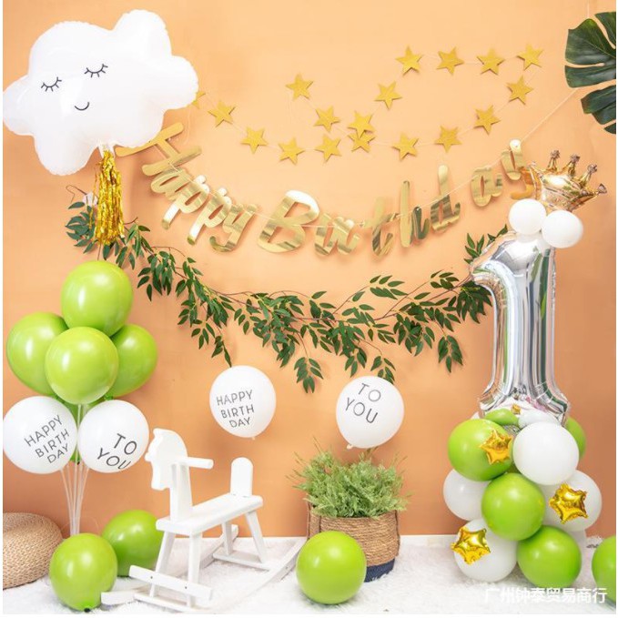 Dây Chữ Happy Birthday Hot Trend 2022 trang trí sinh nhật phong cách Hàn Quốc nhiều mẫu mới siêu đẹp