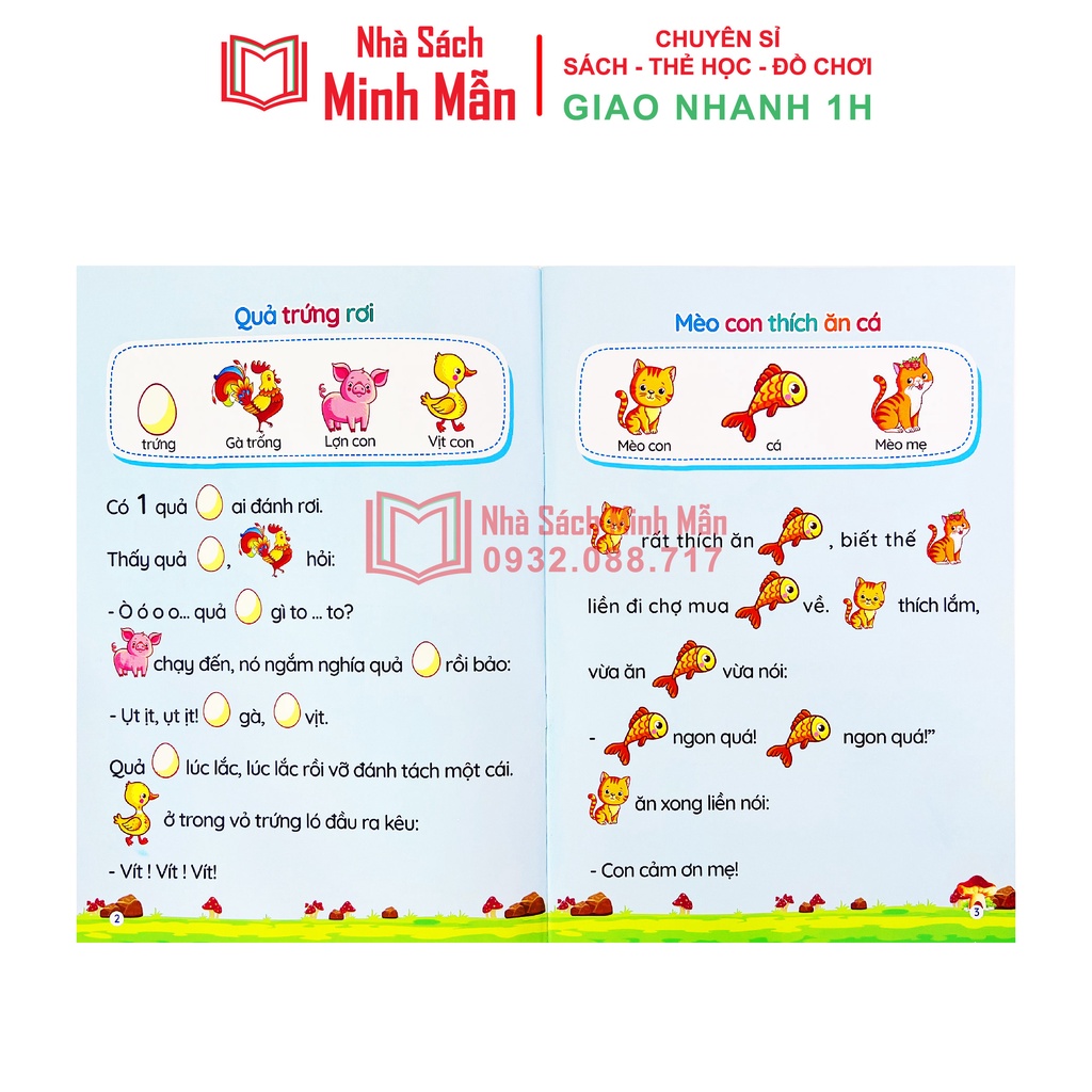 Sách - Thơ truyện đồng dao câu đố truyện tiềm thức cho bé tập nói tập đọc