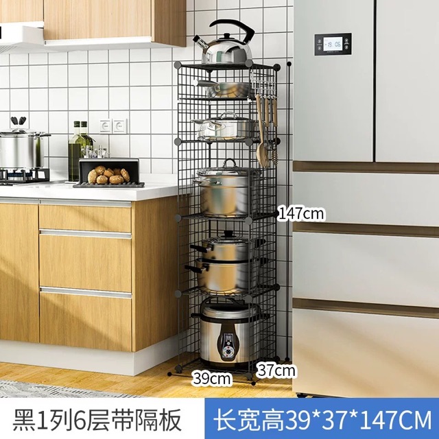 KỆ LƯỚI ĐỂ NHÀ BẾP TIỆN ÍCH. Rất chắc chắn