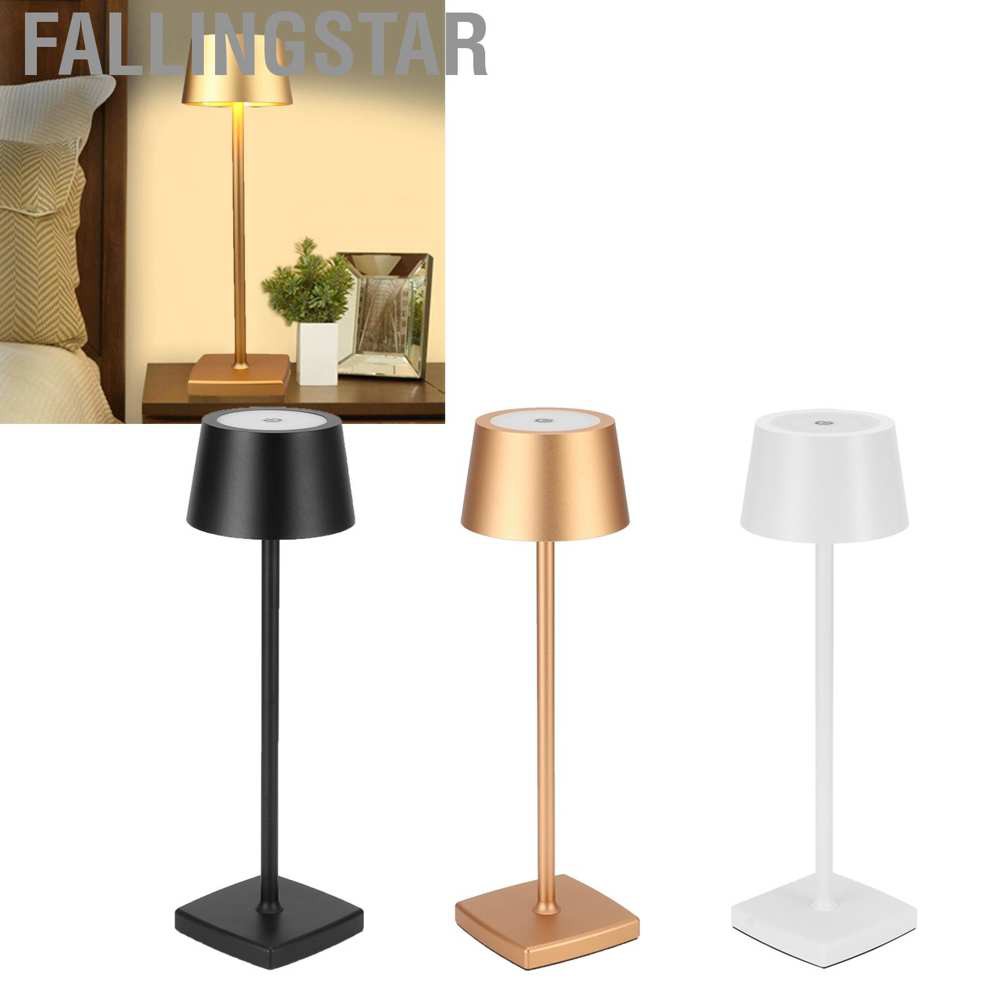 Fallingstar LED Desk Lamp USB Charging Table Lamps for Bar Living Room Reading Light Warm White