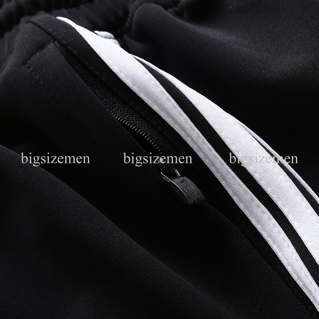 [bigsize &lt; 135kg ] Quần jogger nam big size thun dài ống túm có 3 sọc