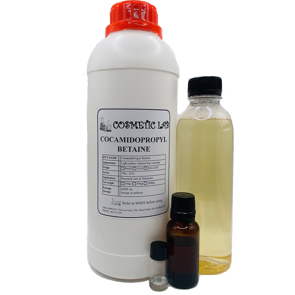 COCAMIDOPROPYL BETAINE  NGUỒN GỐC THIÊN NHIÊN